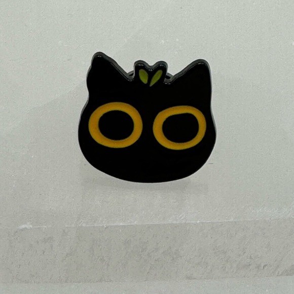 3/$15 Punk Plant Cat Enamel Pin Brooch - Picture 2 of 5